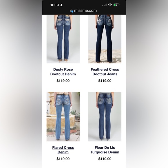 Like New, Miss Me Jeans! Size 26/31 per tag. - Picture 9 of 13